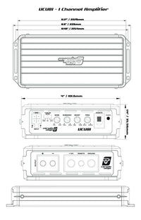 Thumbnail for Cerwin Vega VCU81 VEGA Series 1-Channel Class-D Mono Block Amplifier