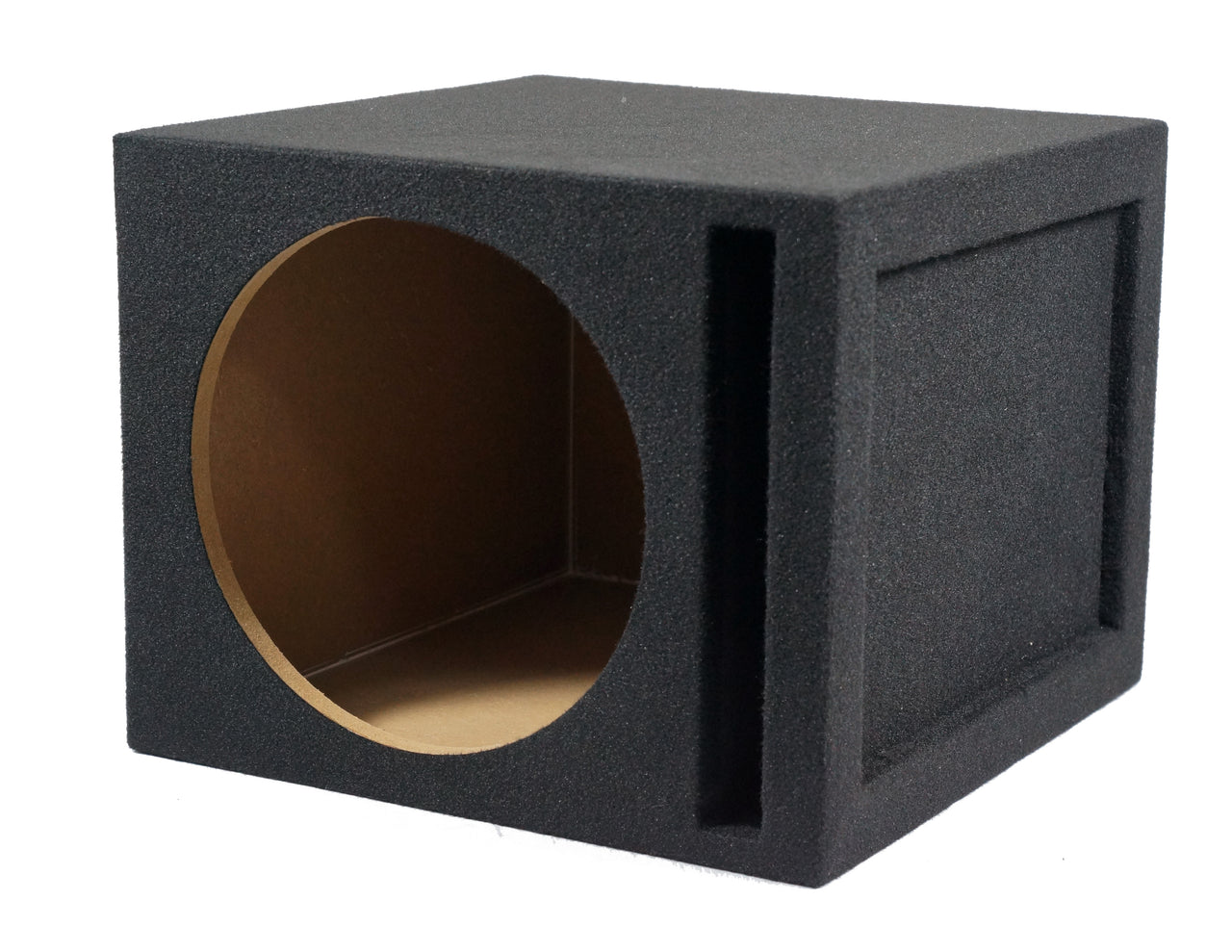 Absolute XS-1000 10" 1500 Watts Single Slim Shallow Subwoofer + Ported Enclosure Box