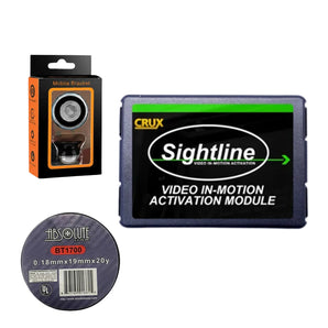 Crux VIMLR-88 Land Rover Video Motion Interface + BT1700 Tape & Phone Holder