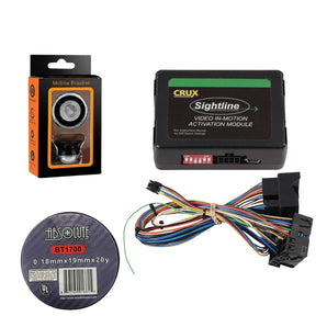 Crux VIMLR-89B Land Rover 2015-Up Video Interface + BT1700 Tape & Phone Holder