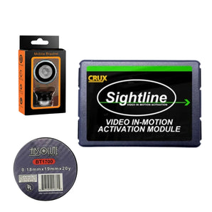 Crux VIMLR-89 Land Rover Jaguar Video Interface + BT1700 Tape & Phone Holder