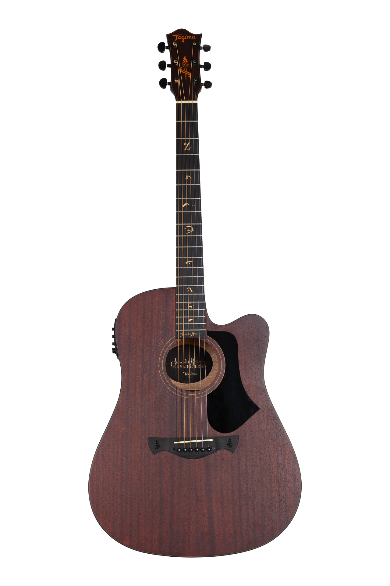 Tagima JUNINHO AFRAM GRAN RESERVA DKMOP Acoustic Guitar - Dark Satin