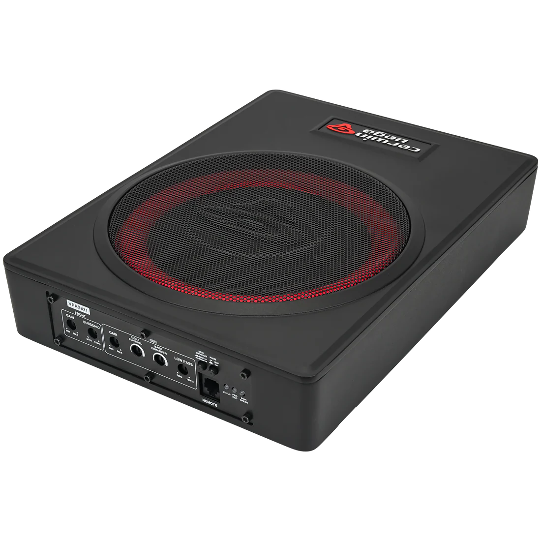 Cerwin-Vega VPAS821 870W 8" Underseat Enclosure with 2-Channel Output