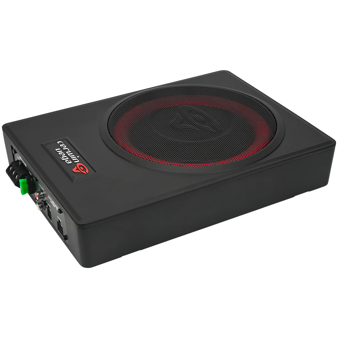 Cerwin Vega VPAS841 8" UNDER-SEAT BASS SOLUTION WITH VEGA BASS + 4 CHANNEL OUTPUT FOR ADDTIONAL SPEAKERS