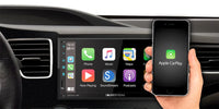 Thumbnail for Soundstream VRCPAA-106M 10″ Mechless Headunit w/ Apple CarPlay & Android Auto