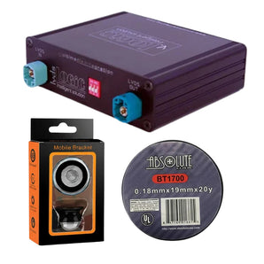 Crux VRFBM-77EF Front and Rear View Integration Interface for Select BMW Vehicles with CIC Navigation Systems