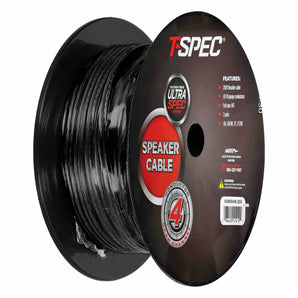 T-SPEC VSWR418-250 Rear Channel Speaker Cable 18 Gauge 4 Conductor