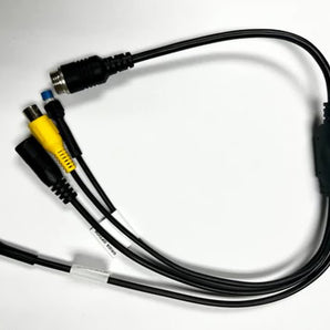Boyo VTB304HD-001 5 PIN Aviation to Rca & Power Cable