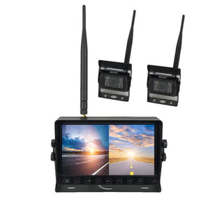 Boyo VTC701AHD-Q2 Wireless Vehicle AHD Backup Camera System with 7” Monitor and Backup Camera for Car, Truck, SUV and Van