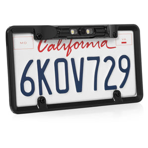 Boyo VTL300CL Full-Frame License Plate Backup Camera with Parking Lines and LED Lights