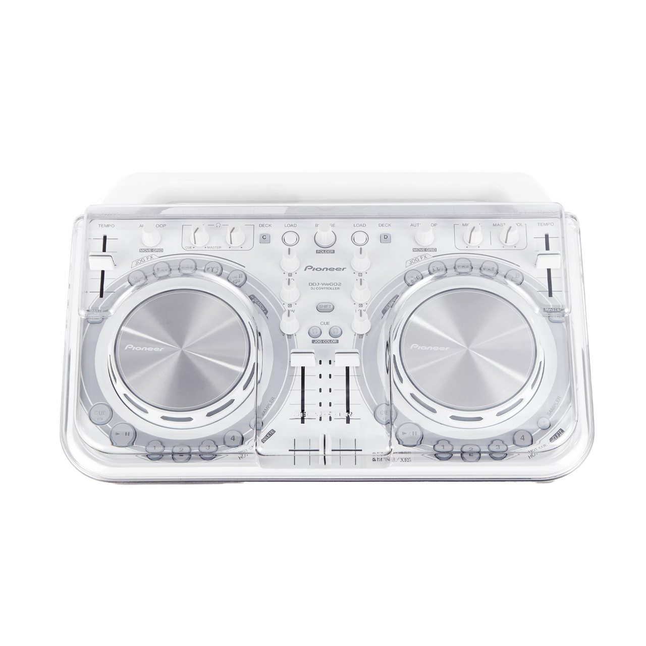 Decksaver Cover for Pioneer DJ DDJ-WeGO1 & DDJ-WeGO2 cover (Light Edition)