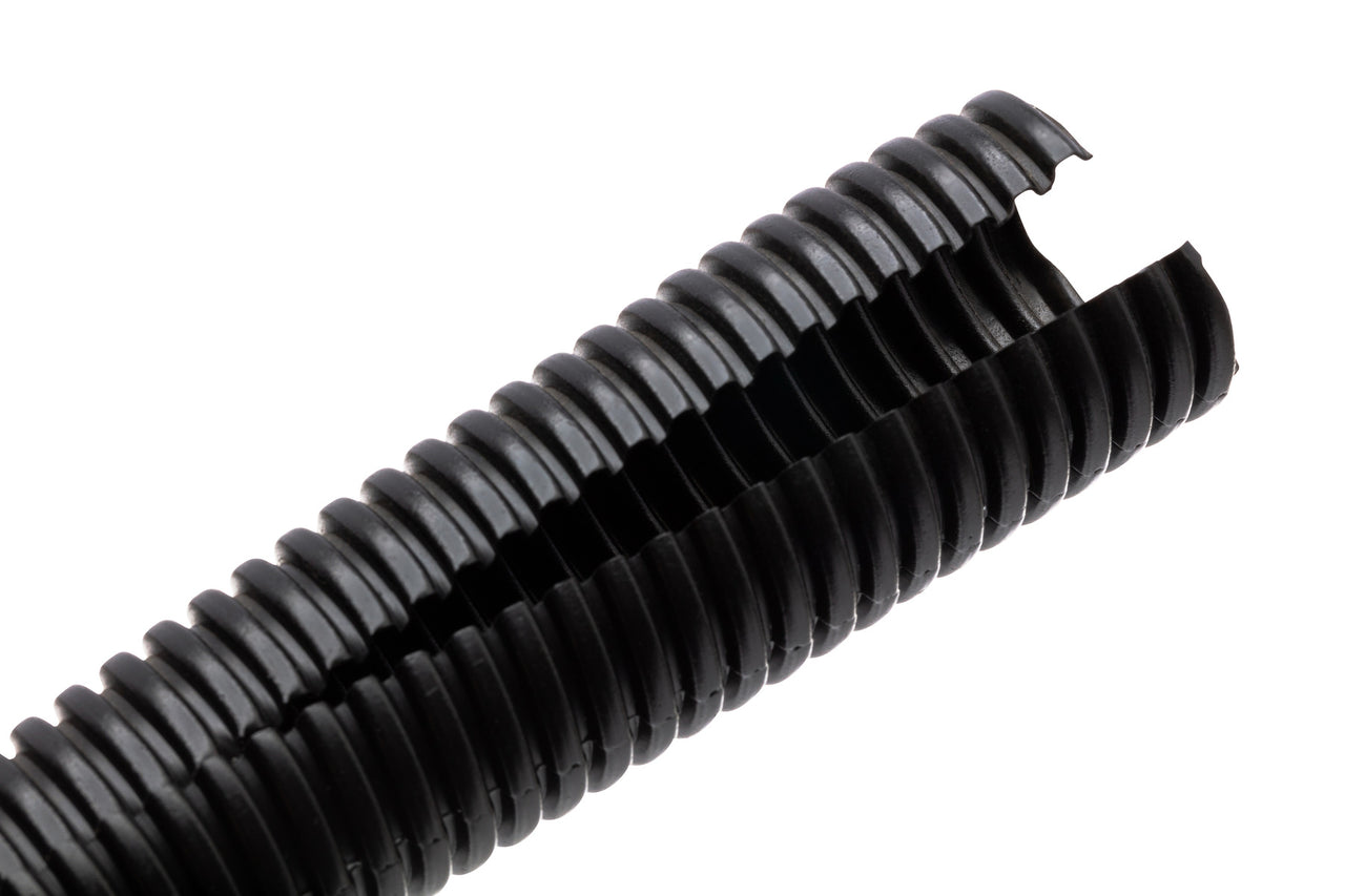 Hosa WHD-410 Black Split-Loom Cable Organizer 1 in x 10 ft