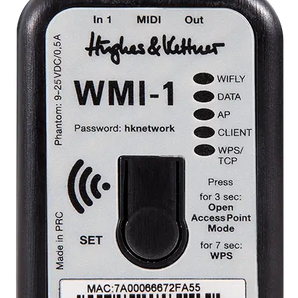 Hughes & Kettner WMI-1 Wireless MIDI Interface for GrandMeister Head