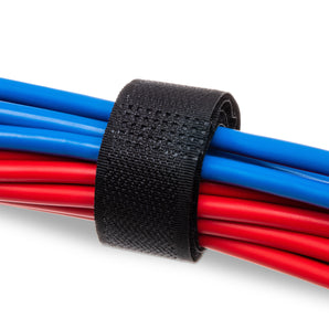 Hosa WTI-148G-20 8" Cable Wraps with Center-pass Gap 20-pack