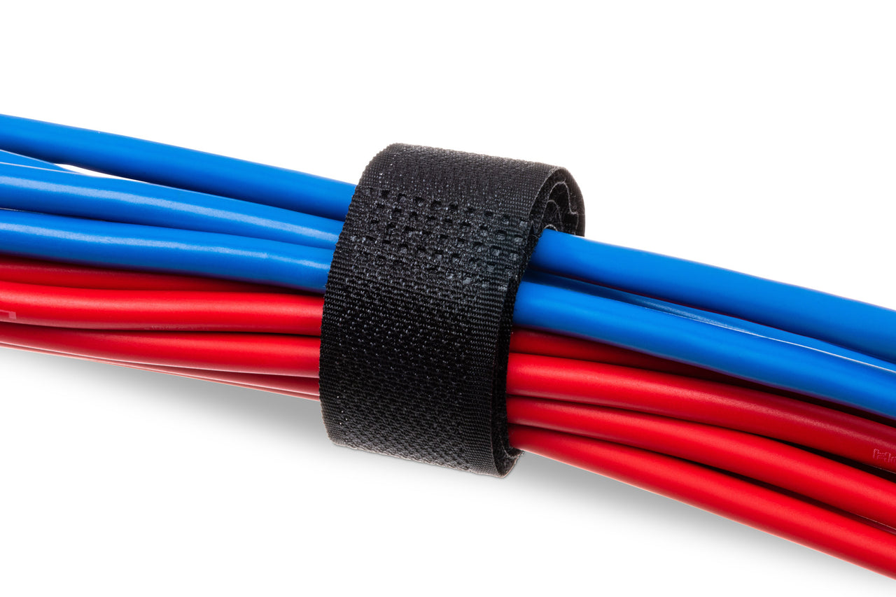 Hosa WTI-156G-20 12" Cable Wraps with Center-pass Gap 20-pack