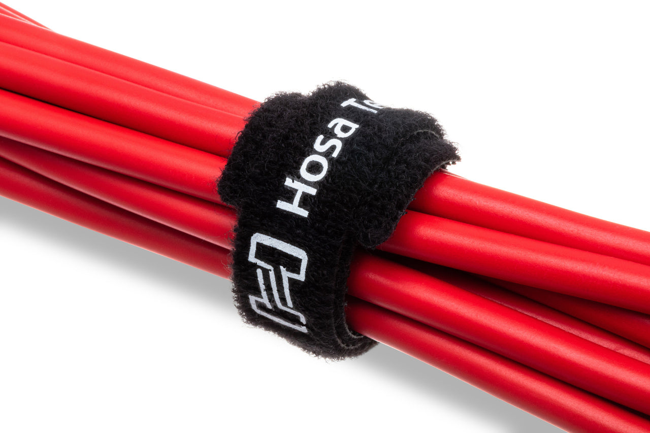 Hosa WTI-508 Hook and Loop Cable Ties 50-pack