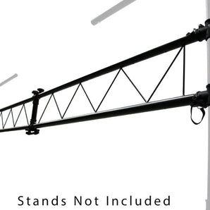 MR DJ LSBS10 Pro Audio DJ Light Lighting Portable Truss 10 Foot I Beam Section Add to Speaker stands or Extension