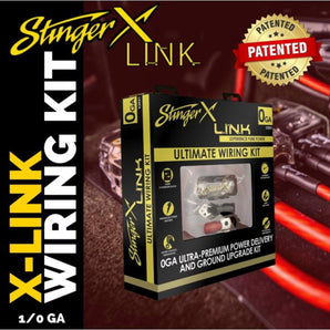 Stinger X2K01 1/0 GA Power / Ground Ultimate Wiring Kit