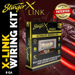 Stinger X2K81 8 GA Power Ultimate Wiring Kit