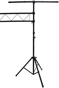 Thumbnail for MR DJ LS500 8-Feet Mobile Portable Dj Band PRO Audio PA DJ Light Lighting Stage Fixture Truss Stand with T-Bar Trussing Stage System