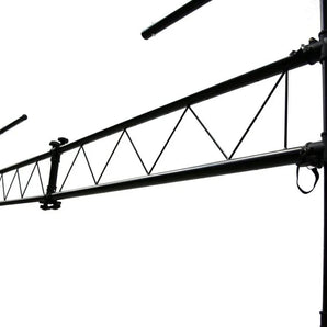 MR DJ LS500 8Feet Mobile Portable Dj Band PRO Audio PA DJ Light Lighting Stage Fixture Truss Stand with T-Bar Trussing Stage System