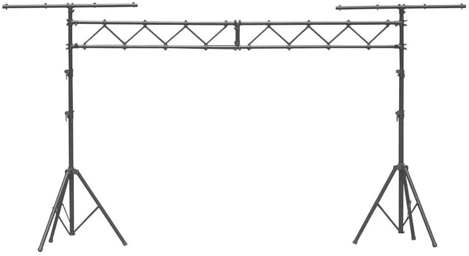 MR DJ Light Stand Mobile Portable Dj Band 8 Feet Trussing System Dual Tripod
