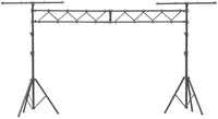 Thumbnail for MR DJ Light Stand Mobile Portable Dj Band 8 Feet Trussing System Dual Tripod