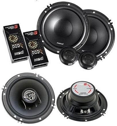 Cerwin Vega 6.5" Component & Coaxial Speakers Fit Honda Accord 2008-2022