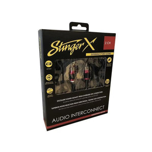Stinger XI2220 X2 Series 2 Channel Interconnect 20ft