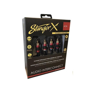 Stinger XI2420 X2 Series 4 Channel Interconnect 20ft