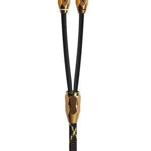 Stinger XI32YM X3 Series 2-Channel 2 Male to 1 Female RCA Interconnect Splitter Cable