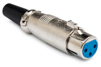 Thumbnail for Hosa XLF-025 3-pin XLR Female Cable-mount Connector