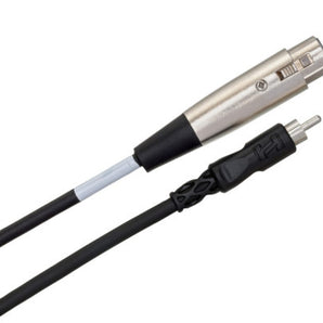 Hosa XRF-102 RCA to XLR Female Unbalanced Interconnect Cable 2 foot
