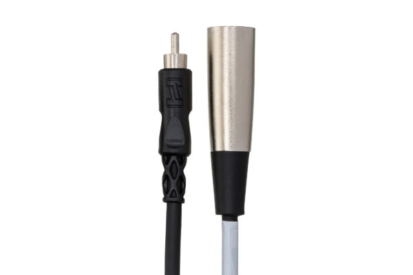 Hosa XRM-120 RCA to XLR Male Unbalanced Interconnect Cable 20 foot