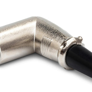 Hosa XRR318M Right-angle 3-pin XLR Male Cable-mount Connector