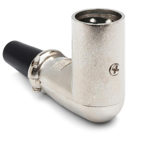 Hosa XRR318M Right-angle 3-pin XLR Male Cable-mount Connector