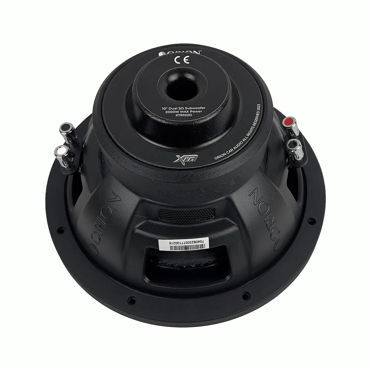 ORION XTR104D - 10 Inch Subwoofer 500 Watts RMS 4-Ohm DVC