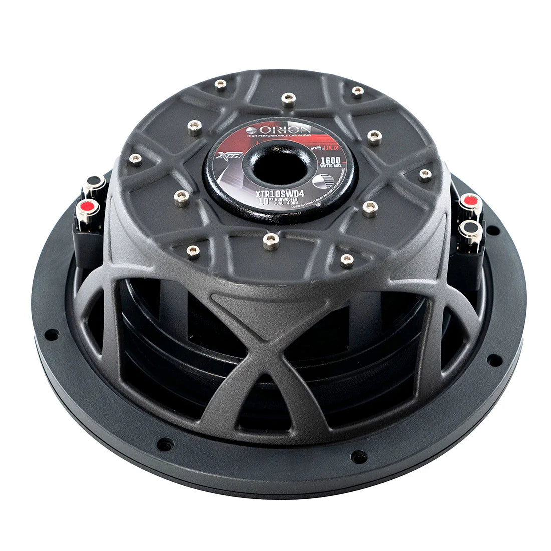 ORION XTR10SWD4- 10 Inch Shallow Subwoofer 300 Watts RMS 4-Ohm DVC