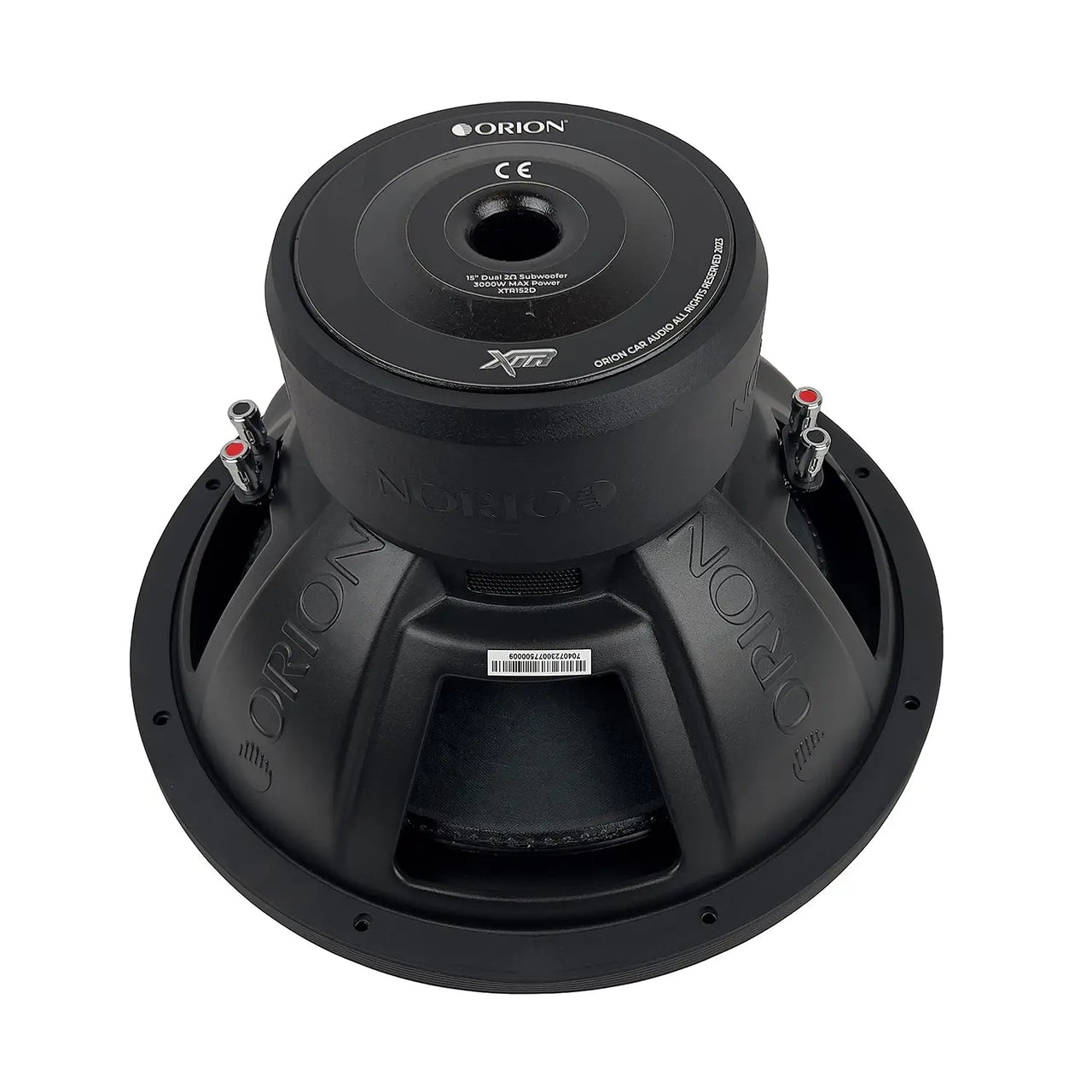 ORION XTR154D - 15 Inch Subwoofer 750 Watts RMS 4-Ohm DVC