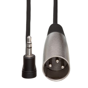 Hosa XVM-115M XLR Male to Right Angle 3.5mm TRS Male Cable 15 foot