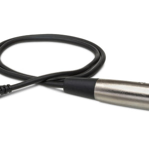Hosa XVS-102F Stereo XLR Female to Right Angle 3.5mm TRS Male Cable - 2 foot
