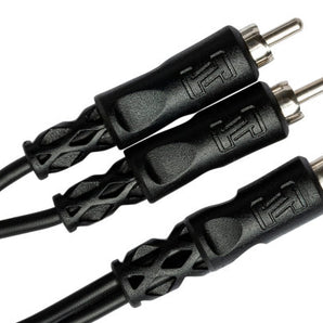 Hosa YRA-105 Y Cable - RCA Female to Dual RCA Male
