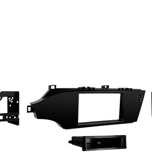 Metra 99-8244HG Single-DIN Car Stereo Black Dash Kit - Compatible Fits for Toyota Avalon 2013-2018