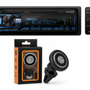 ALPINE UTE-83BT Digital Media Advanced Bluetooth Car Receiver w/AUX/USB+Remote PK1