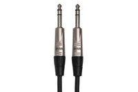 Thumbnail for Hosa HSS-015 Pro Balanced Interconnect Cable, REAN 1/4 in TRS to Same - 15 Feet