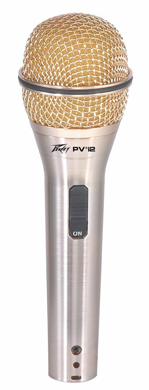 Peavey PVi2G Gold Microphone w 1/4" to XLR cable