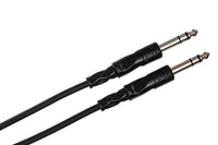 Thumbnail for Hosa CSS-115 Balanced Interconnect Cable, 1/4 in TRS to Same - 15 Feet