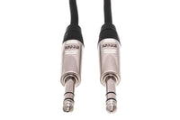 Thumbnail for Hosa HSS-015 Pro Balanced Interconnect Cable, REAN 1/4 in TRS to Same - 15 Feet