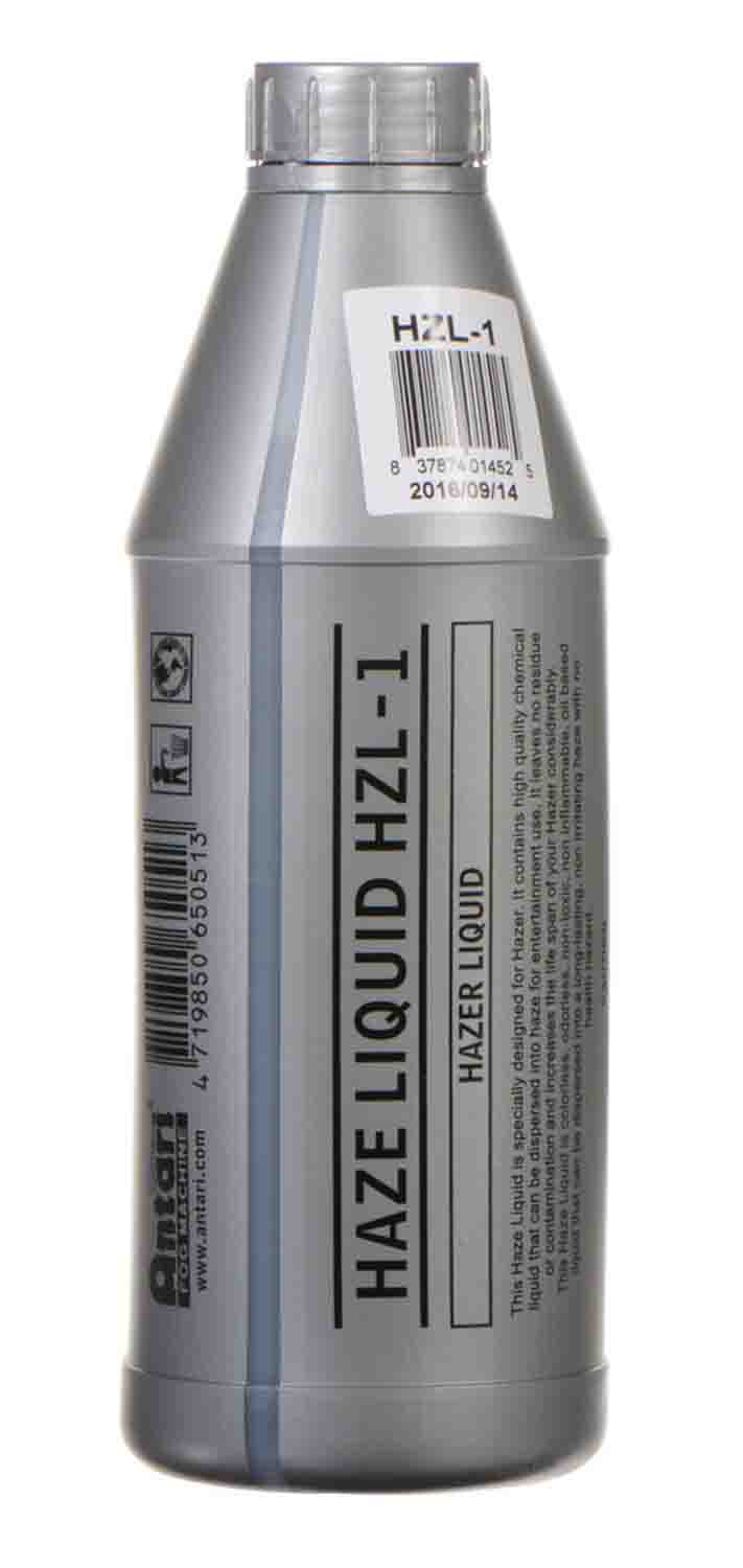 Antari HZL-1 Oil Base Premium Haze Fluid - 1L Bottle