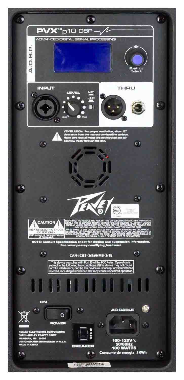 Peavey PVXp 10 DSP 510-Watt 10 inch Powered Speaker